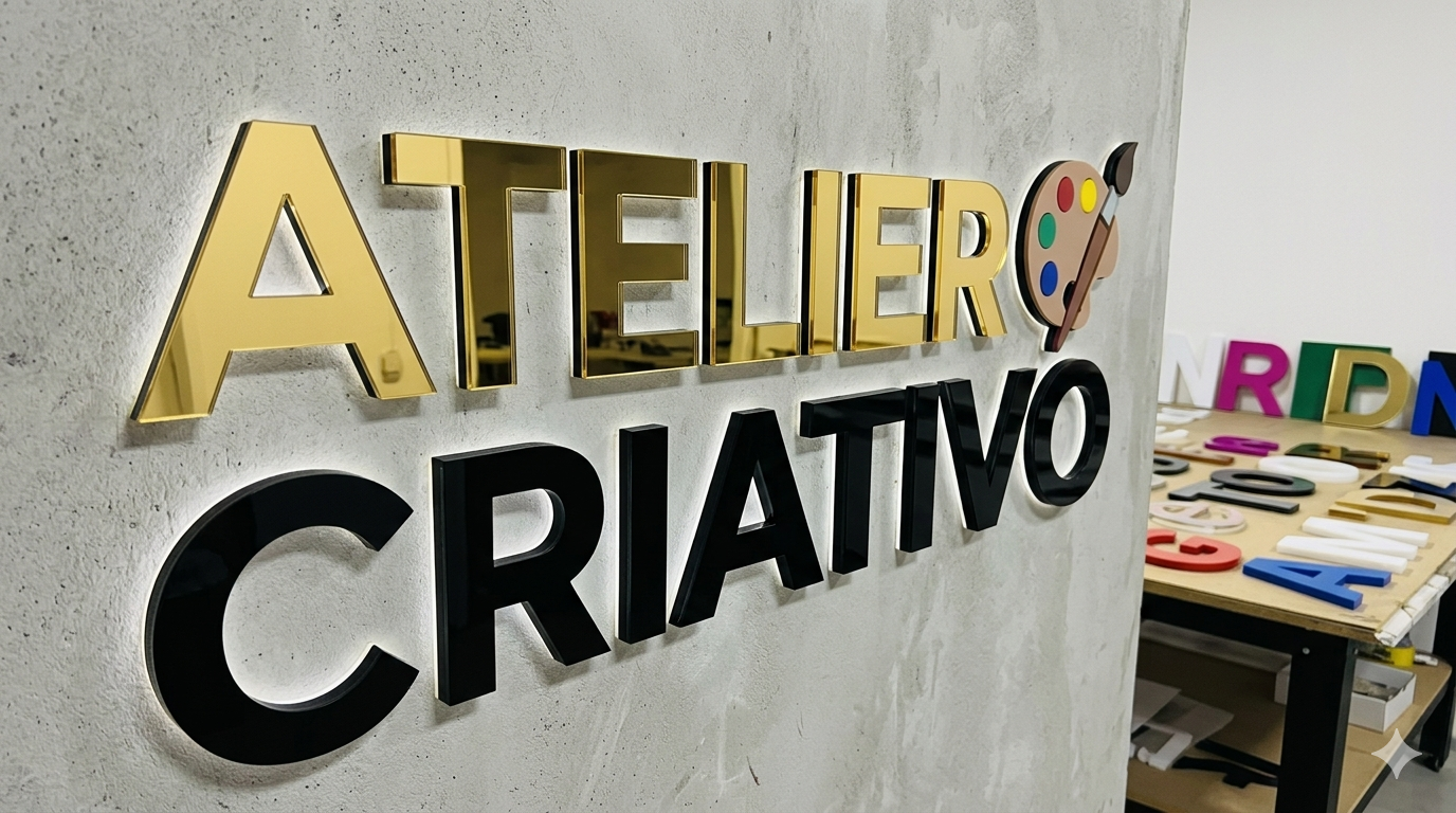 Letra Caixa Acrílico